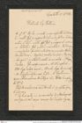 Nachlass Franz Steindachner, Brief von Giorgio Kolombatovic an Franz Steindachner (11.04.1882), Inv.Nr. 275.09, Seite 1